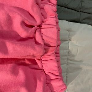 Zara woman hot pink sweatpants
